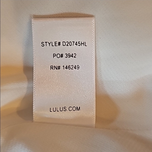 LULU'S "Seeing Chic" Women's Blue & Ivory Skater Halter Mini Dress Size S - Picture 8 of 12